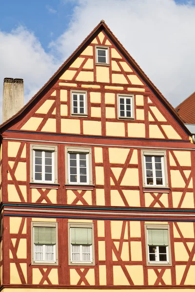 Casa histórica con entramado de madera, Alemania —  Fotos de Stock