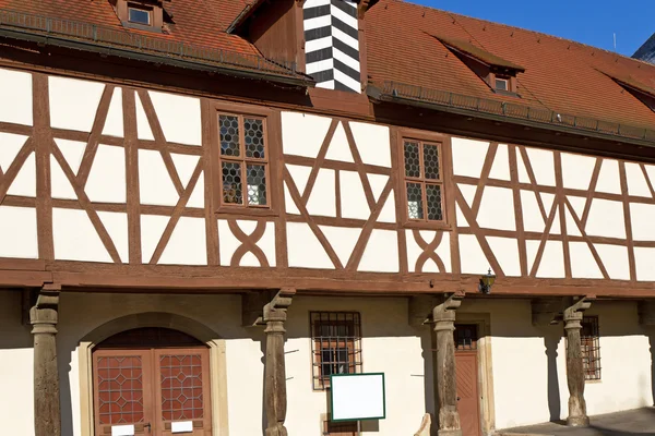Μέσα στο κάστρο του διάσημου "goetzenburg", Γερμανία — Φωτογραφία Αρχείου