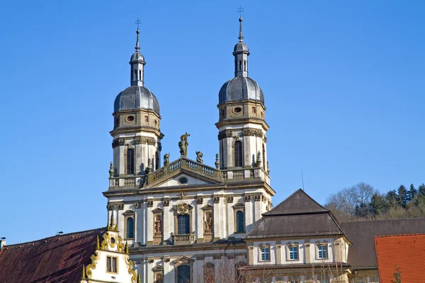 Kościół wewnątrz klasztoru "Schöntal", Niemcy — Zdjęcie stockowe