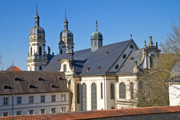在德国著名的"schoental"修道院 — 图库照片