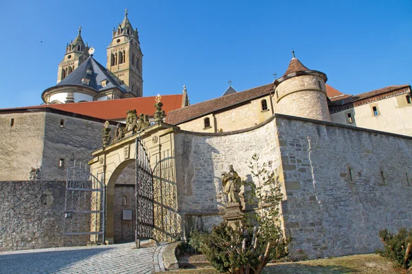 Burg "comburg" bei Schwäbisch Hall — Stockfoto