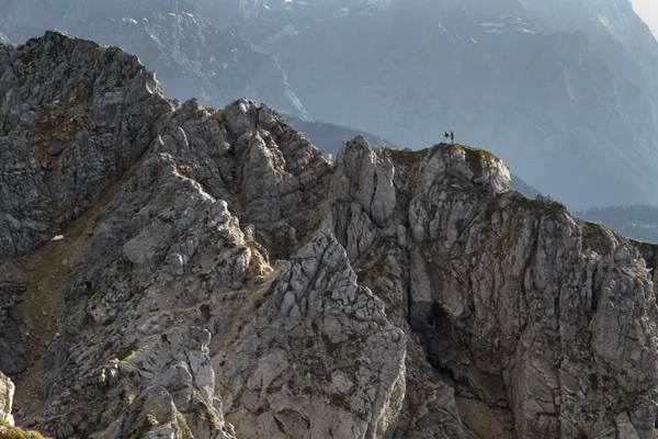 Senderismo en los Alpes Bávaros, Alemania — Foto de Stock