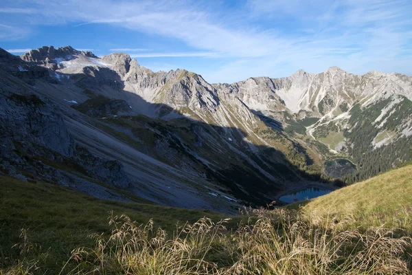 Escursioni nelle Alpi bavaresi, Germania — Foto Stock