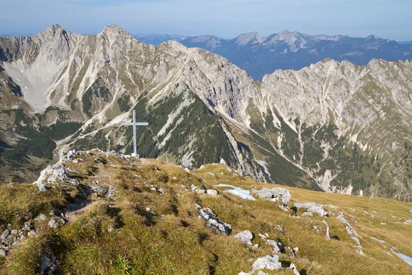 Wandern in den bayerischen Alpen, Deutschland — Stockfoto