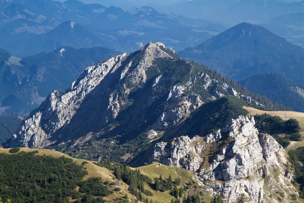 Wandern in den bayerischen Alpen, Deutschland — Stockfoto