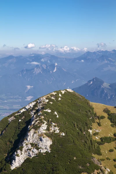 Randonnée dans les Alpes bavaroises, Allemagne — Photo