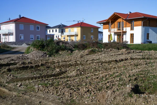 在德国巴伐利亚州农村新建的住房面积 — 图库照片