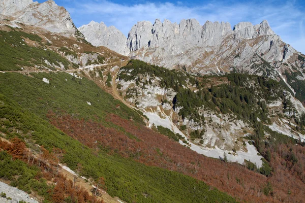 Escursioni nelle Alpi austriache — Foto Stock