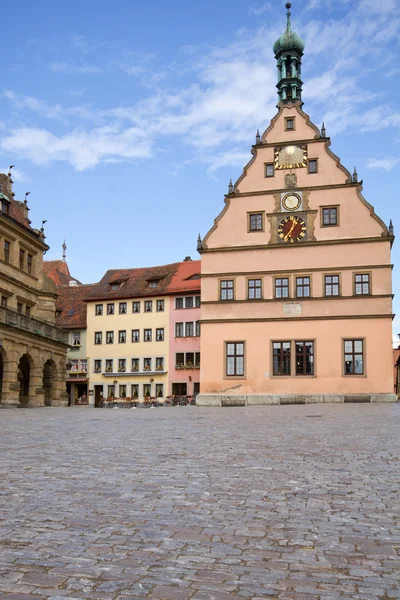 The famous "Baumeisterhaus" building in Rothenburg — Stock Photo, Image