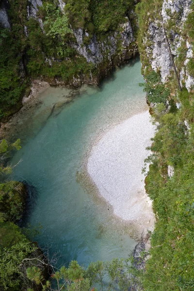 ドイツのアルプス バイエルン ロイタッシュ渓谷 — ストック写真