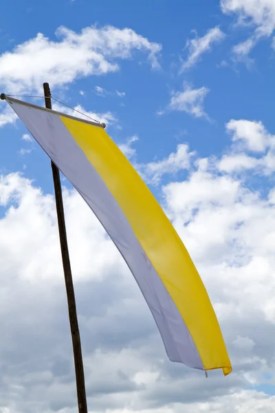 Kilise bayrağı — Stok fotoğraf
