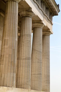 Tarihi tapınak mı? Ruhmeshalle? Münih, Bavyera, Almanya