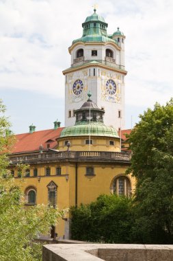 Tarihi Kapalı Yüzme Havuzu. Mueller? sches Volksbad? Münih, Almanya