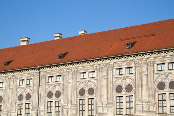 Binnenplaats van de "residentie" gebouwen in München, Duitsland — Stockfoto