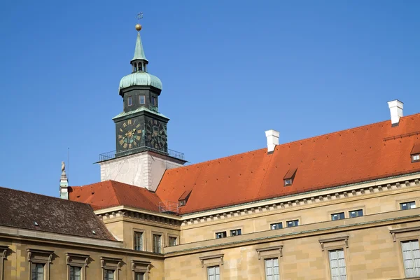 Torre dentro dos edifícios "Residenz" em Munique, Alemanha — Fotografia de Stock