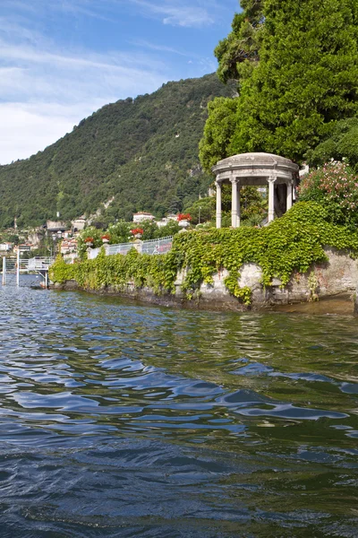 Pavilion at Lake Como, Italy — Stock Photo, Image