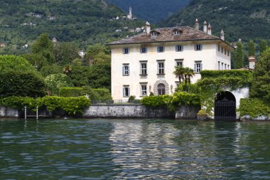 eski villasında: lake como, İtalya