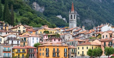 varenna, İtalya'da Como Gölü'nün küçük kasaba