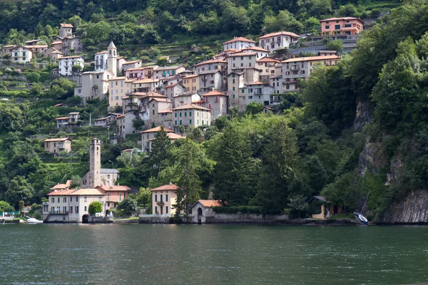 Το γραφικό χωριό της careno στη λίμνη Κόμο, Ιταλία — Φωτογραφία Αρχείου