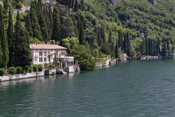 Eski villasında: lake como, İtalya — Stok fotoğraf
