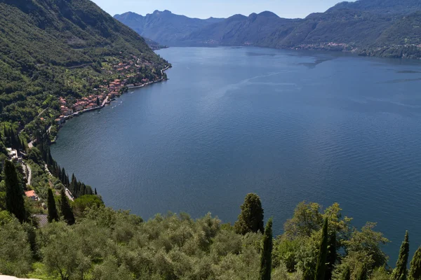 Med utsikt över sjön como, Italien — Stockfoto