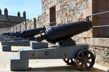 Elizabeth Castle Jersey Island (Birleşik Krallık içinde toplar)