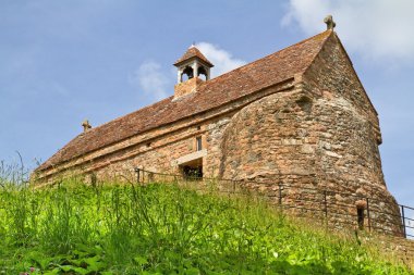 The Chapel Notre Dame de la Clarté, La Hougue Bie, Jersey, UK clipart