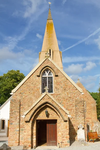 Parafialny Kościół św martin, jersey, Wielka Brytania — Zdjęcie stockowe