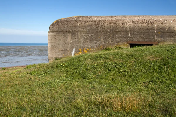 Old german bunker on the island of Jersey, UK — Stock Photo, Image