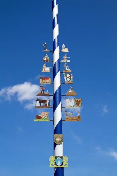 Maypole bavarese — Foto Stock