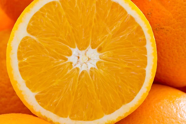 Fresh Oranges, Closeup — Stock Photo, Image