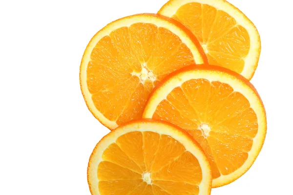 Свежие оранжевые ломтики — стоковое фото