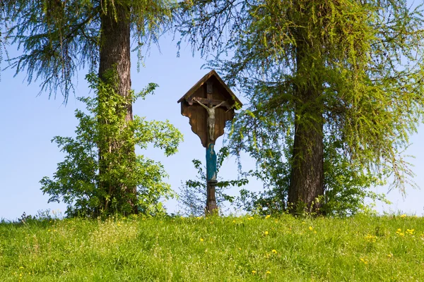 Wayside shrine in Bavaria, Germany — Stock Photo, Image