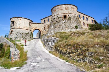 Torriana yakınındaki montebello, İtalya