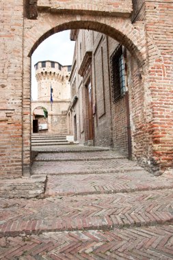 The Fortress of Gradara, Italy clipart