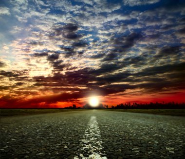 eski yol, yatay yaz