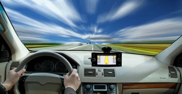 Satellite navigation system — Stock Photo, Image