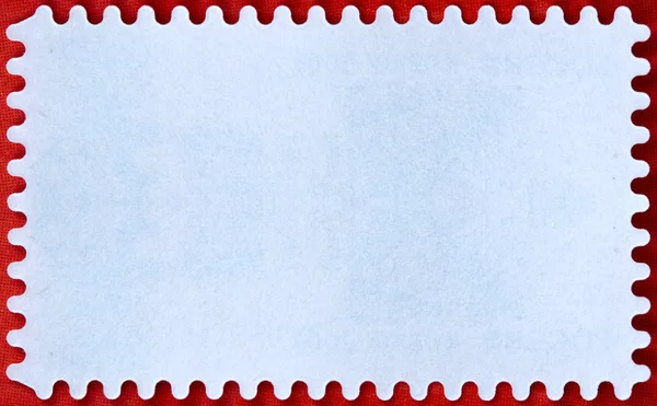 Un modèle de timbre vierge prêt à être rempli avec vos photos — Photo