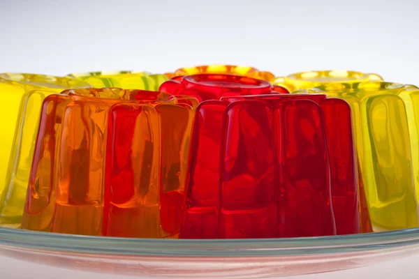 Gekleurde gelatine — Stockfoto