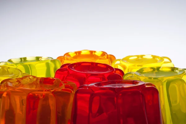 Colored gelatin — Stock Photo, Image