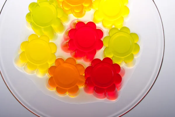 Colored gelatin — Stock Photo, Image