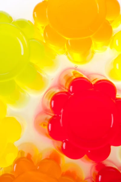 Gelatina colorida — Fotografia de Stock