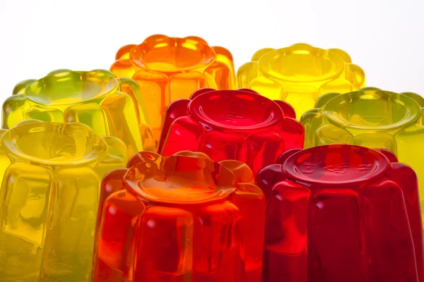 Färgade gelatin — Stockfoto