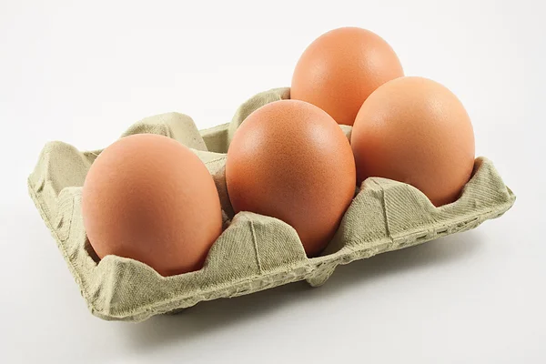 Vier eieren — Stockfoto