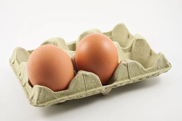 Twee eieren — Stockfoto