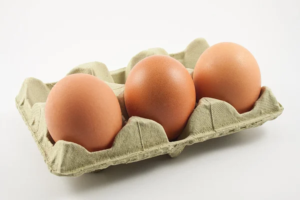 Tres huevos Fotos de stock libres de derechos