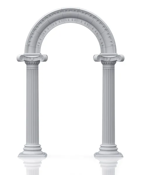 Arco clássico (renderização 3d ) — Fotografia de Stock