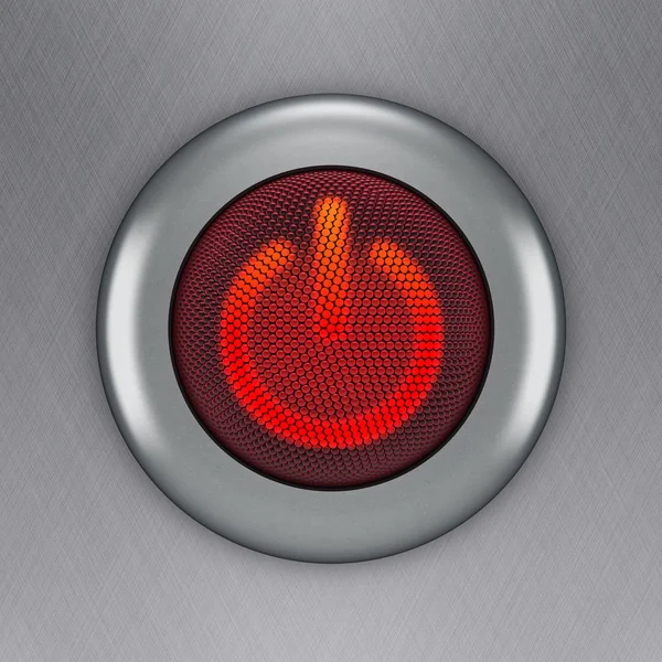 Power Button concept — Stock Photo, Image