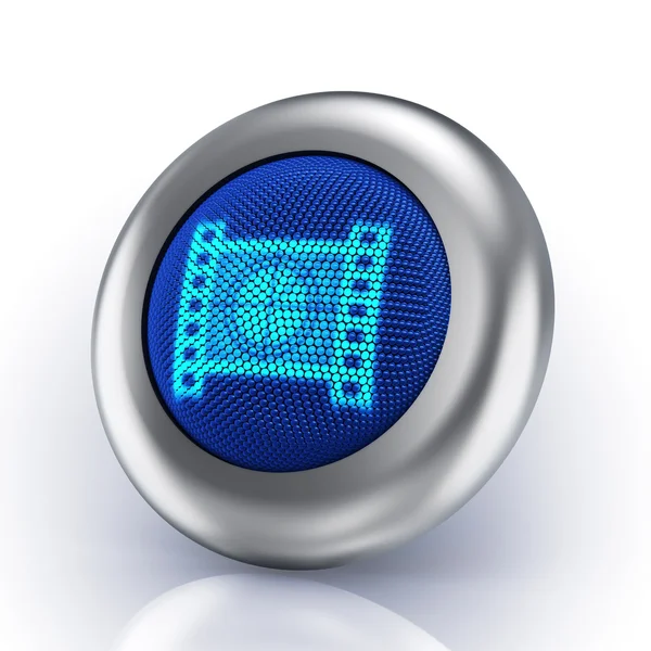 Video button concept — Stock Photo, Image