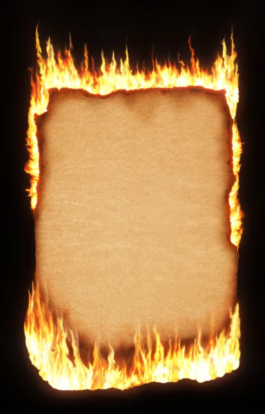 Papel quemado —  Fotos de Stock